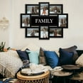 thumbnail image 4 of Hello Laura Family 8-Opening 4 x 6 Photo Frames, 8-Count Black Picture Frames, 4 of 7