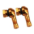 thumbnail image 4 of Dalazy 90 degree CNC Aluminum Universal Motorcycle Wheel Valve Stems Orange, 4 of 9