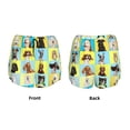 thumbnail image 3 of KLL arious dog breeds Pattern Shorts Women,Athletic Shorts High Waisted Running Shorts Pocket Sporty Short Gym Elastic Workout Shorts-Medium, 3 of 7