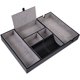 thumbnail image 1 of unbranded Organizador Multifuncional De Cuero Negro Con 5 Compartimentos Para Escritorio Y Hogar, 1 of 7