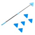 thumbnail image 1 of Aquarium Cleaning Tool Algae Scrapers Triangular Head For Fish Tank Cleaning All Ages Quick And Efficient Cleaning 1Set, 1 of 1