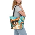 thumbnail image 2 of Disketp Funny Swimming Chihuahua for Women’s Casual Shoulder Tote Bag Cross-body Handbags for Shopping, Travel and Daily Use, 2 of 6