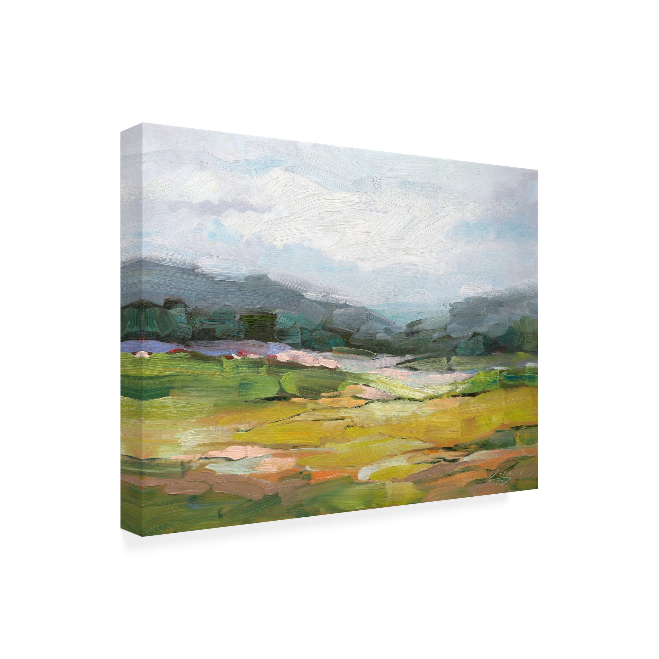 Canvas Wall Art - Rebecca Fox 'Quiet Place' Wall Art for Living Room, Bedroom, or Office Décor by Trademark Fine Art - 19 x 14 Inches