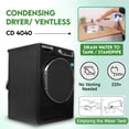 thumbnail image 6 of Conserv LUXURY Washer 2.2cf 110V+Condensing Dryer 4cf 220V 2 Year Warranty, 6 of 20