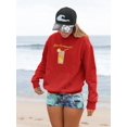 thumbnail image 2 of Buon Ferragosto Cool Drink Hoodie Women -Image by Shutterstock, Female Medium, 2 of 4