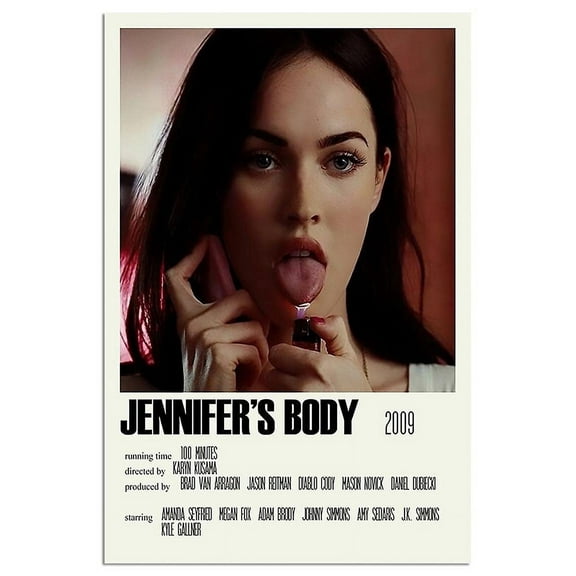 Jennifer's Body (2009) posters Vintage Wall Art Decoration Living Room Bathroom Kitchen Poster Decor