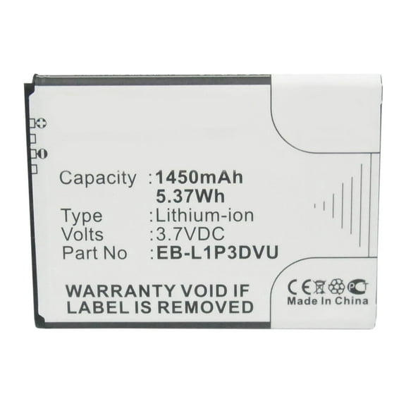 Batteries N Accessories BNA-WB-L3612 Cell Phone Battery - Li-Ion, 3.7V, 1450 mAh, Ultra High Capacity Battery - Replacement for Samsung EB-L1P3DVU Battery
