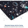 thumbnail image 4 of Galaxy Constellation Mouse Pad, Gaming Mouse Mat Square Waterproof Mouse Pad Non-Slip Rubber Base MousePads for Office Home Laptop Travel, 9.5"x7.9"x0.12" Inch, 4 of 6