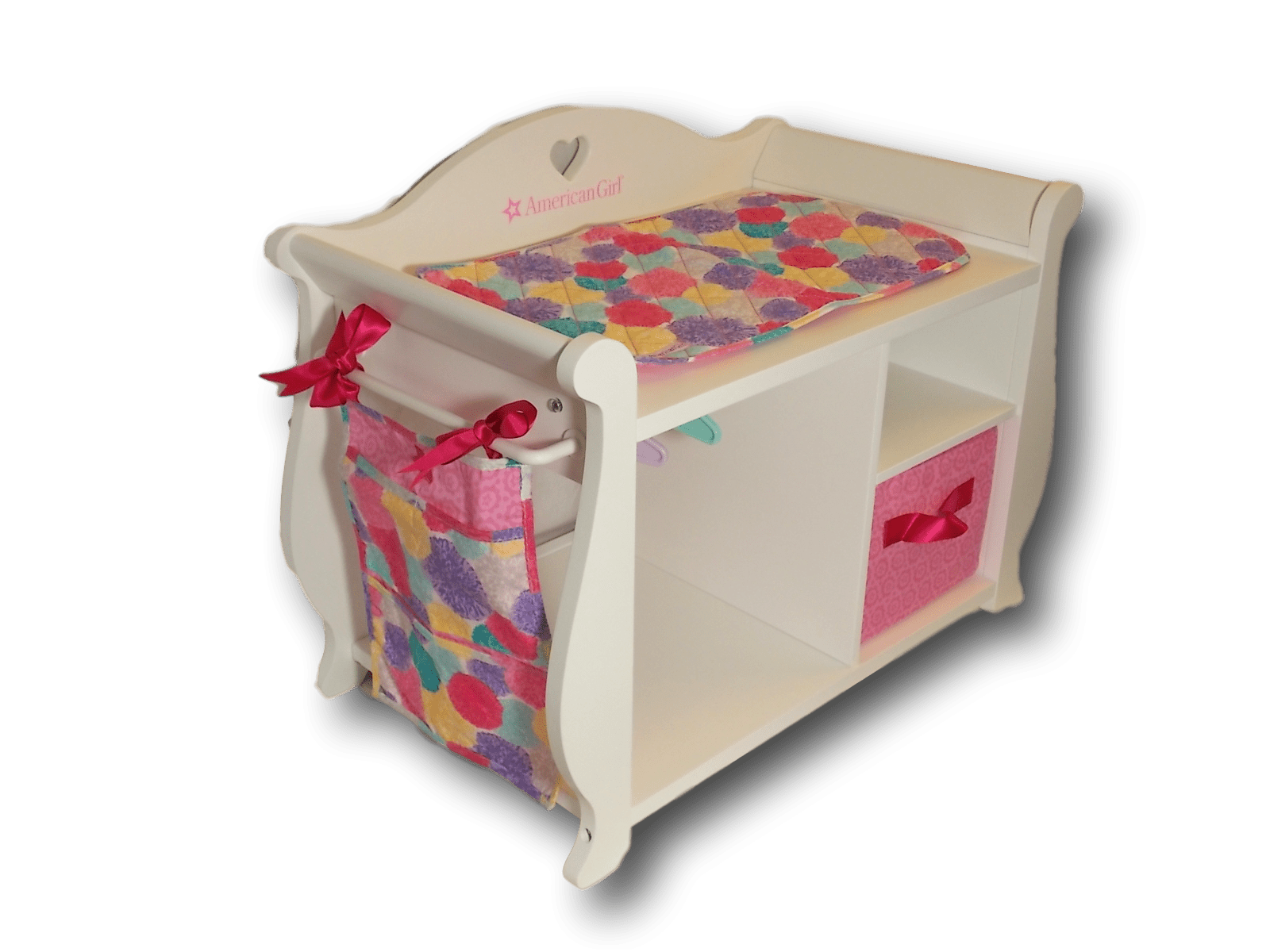 American Girl Bitty Baby Changing Table For 15 Dolls Doll Not Included Walmartcom Walmartcom