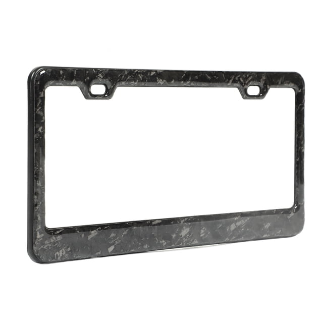 Car Licence Plate Covers,License Plate Frame Bright Carbon Fiber Style License Plate Frame Car License Plate Frame High Capacity