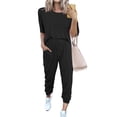 thumbnail image 1 of Conjunto Deportivo PRETTYGARDEN 2025 Mujer Dos Piezas Negro 3XL, 1 of 6
