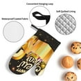 thumbnail image 3 of Naloa Happy New Year 2025 C Oven Mitts and Pot Holders 4 pcs Set, Cooking Baking Grilling Kitchen Oven Glove for Cooking, 3 of 6