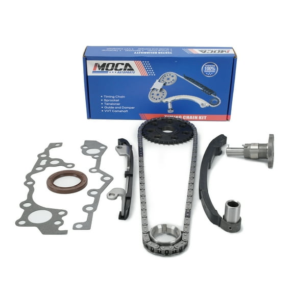 MOCA AUTOPARTS Timing Chain Kit with Gear Fit for 1995-2004 Toyota Tacoma 2.4L L4 DOHC Engine 2RZFE