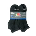 thumbnail image 2 of Fruit of the Loom Dual Defense Ankle Socks for Boys,Black, Sizes 3-9 (10-Pack), 2 of 4