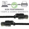 thumbnail image 5 of Cable De Conexión Ethernet Mediabridge Cat6 (3 Pies) Conectores Rj45 Con Contactos Chapados En Oro (10 Gbps), 5 of 5