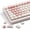 Pink, variant on XVX Keycaps - Pink Cute PBT Keycaps, MOA Profile Key caps 60 65 75 100 Percent, Dye-Sublimation, Custom 142 Keys Set for 100%, 75%, 65%, 60% Mechanical Keyboard
