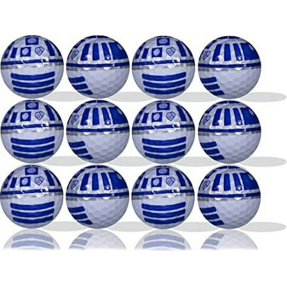 R2D2 Golf Balls 12 Pack by GBM GOLF