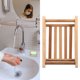 thumbnail image 2 of ColoMX 1 jabonera de bambú, sencilla, para baño, con esponja, 2 of 8