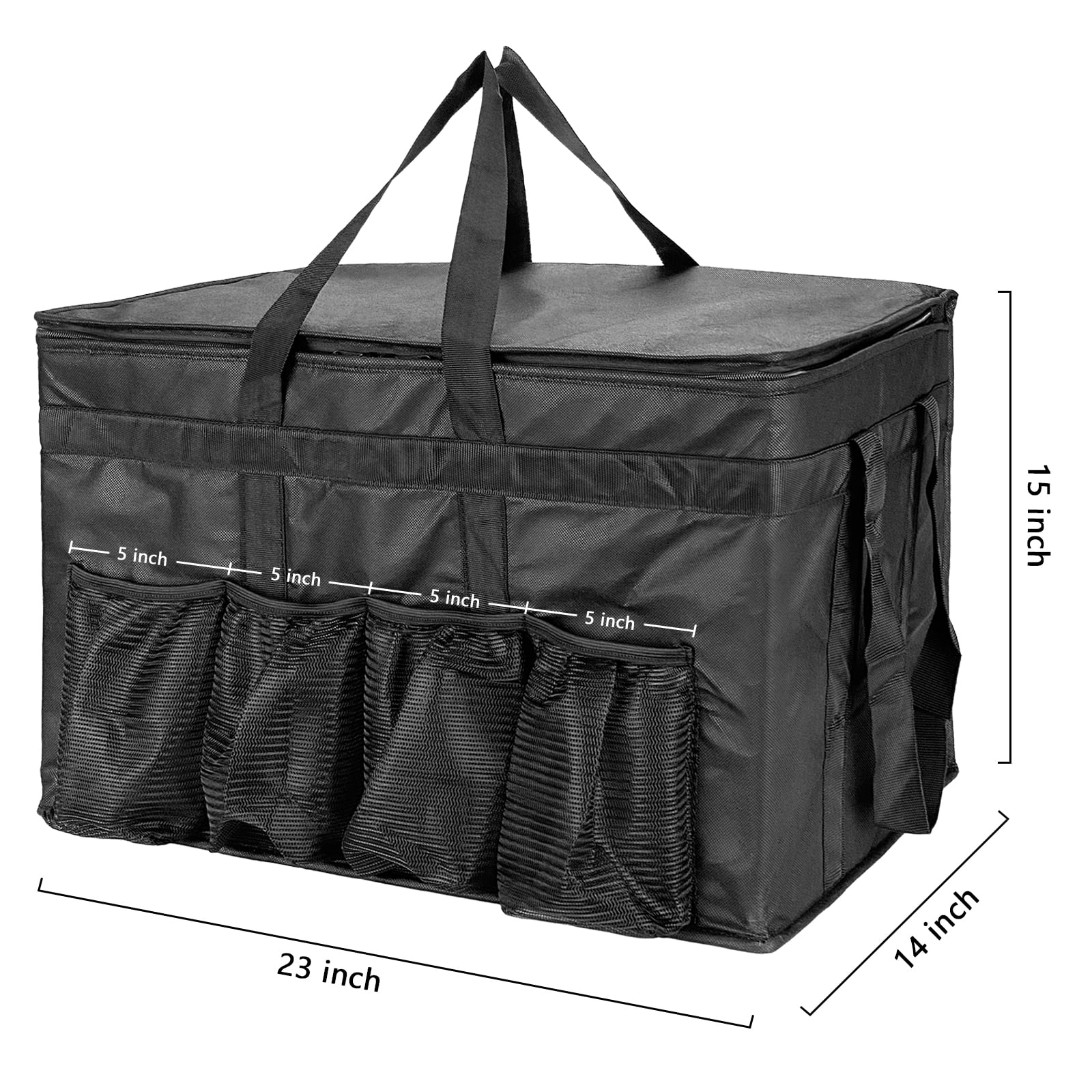 Yongzhenlite XXXL Black Insulated Reusable Cooler Bag