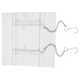 thumbnail image 1 of CATIEBYE Vent Deflector Ceiling Adjustable Air Deflector Plastic Wind Direction Control 1Set, 1 of 8