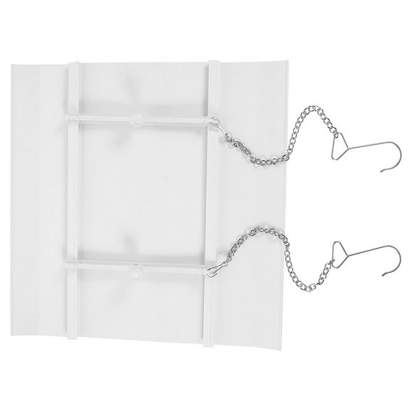 CATIEBYE Vent Deflector Ceiling Adjustable Air Deflector Plastic Wind Direction Control 1Set