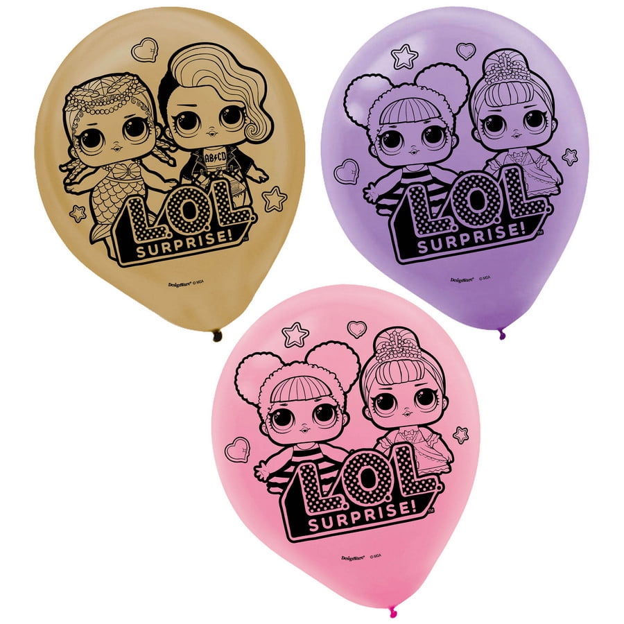 LOL Surprise! Latex Balloons (6ct)