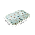 thumbnail image 3 of Summer Cooling Pet Mat 24x20 in, Breathable Ice Silk Dog Cat Pad for Crate Sofa Floor, Portable Washable Pet Bed Cushion for Hot Weather Indoor Outdoor Use, 3 of 6
