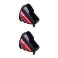 thumbnail image 4 of Bolsa de cuadro de tubo delantero de bicicleta Eigraketly Soporte de pantalla táctil para teléfono móvil Rojo 2piezas, 4 of 5