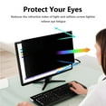thumbnail image 5 of Pozlle 24 Inch Computer Privacy Screen Shield for 16:10 Widescreen Desktop Monitor - Anti-Glare Blue Light Privacy Filters and Anti Spy Privacy Screen Protector Film[10 Pack], 5 of 5