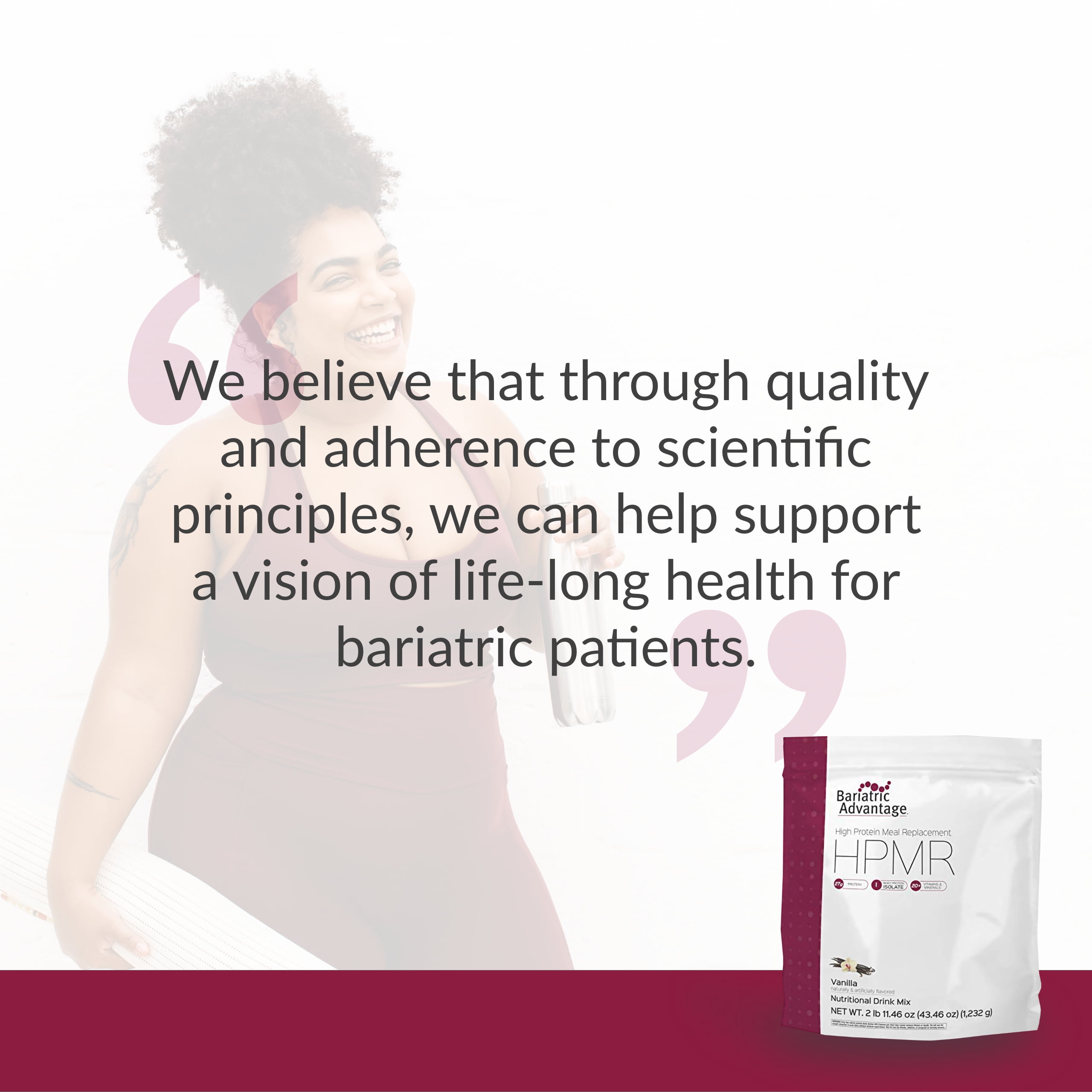 Bariatric Advantage High Protein Meal Replacement Drink Mix, Protein Powder Whey Isolate for Gastric Bypass and Sleeve Gastrectomy Patients, 27g Protein, Lactose Free - Vanilla - 28 Servings