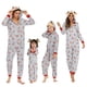 thumbnail image 1 of Christmas Pajama set Family Nightwear Women Men Child Santa Claus Printed Long Sleeved Trousers Christmas Home Clothes, 1 of 4