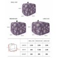 thumbnail image 2 of Purple Snowflake Christmas Small Toaster Cover 2 Slice, Kitchen Appliance Covers, Xmas Snowflake Winter Toaster Oven Cover with Loop, Bread Machine Cover Polyester Dust Cover Protection, 2 of 4