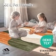 thumbnail image 4 of ODIKA 8'x10' Machine Washable Non-Slip Area Rug, Unique Artistic with Abstract and Cool Vibe High Traffic Rug, Brown, 86757, 4 of 7