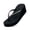black, variant on Women Platform Flip Flops Rhinestone Wedge Sandal Comfortable Dressy Summer Beach Sandals