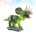 thumbnail image 3 of Dinosaur Model Triceratops Model Decor Car Decor Shake Head Toy for Car Home Store, 3 of 9