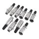 thumbnail image 1 of 5 Pares de Conectores de Audio de Micrófono Macho/Hembra de 3 Clavijas XLR, 1 of 2