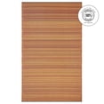 thumbnail image 4 of Fab Habitat Stripe Coastal Colorful Outdoor Rug - Waterproof, Crease-Free Fade Resistant, Reversible - Recycled Plastic - Patio Porch Balcony Deck Yard Garden - Cancun Terracotta - 6x9 ft, 4 of 10