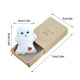 thumbnail image 3 of Set de figuritas de peluche mini fantasma | Muñeca fantasma linda desmontable con tarjeta de sentimiento | Decoración de Halloween de bolsillo | Idea de regalo sorpresa romántica | Accesorio de, 3 of 3