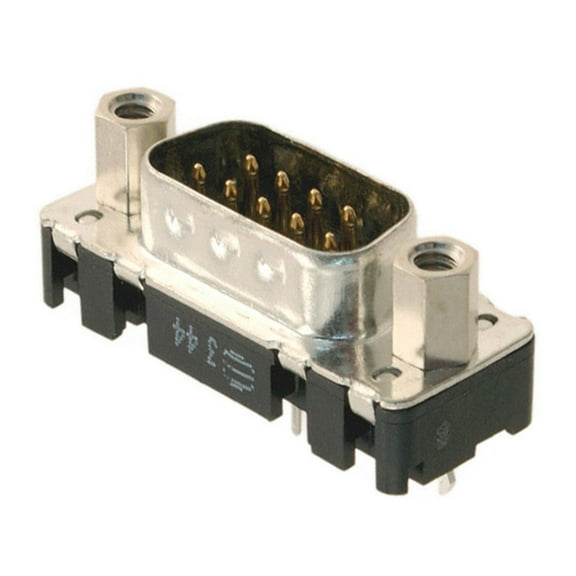 Pack of 4 09651617713 Connector 9 Position D-Sub Plug, Male Pins :RoHS