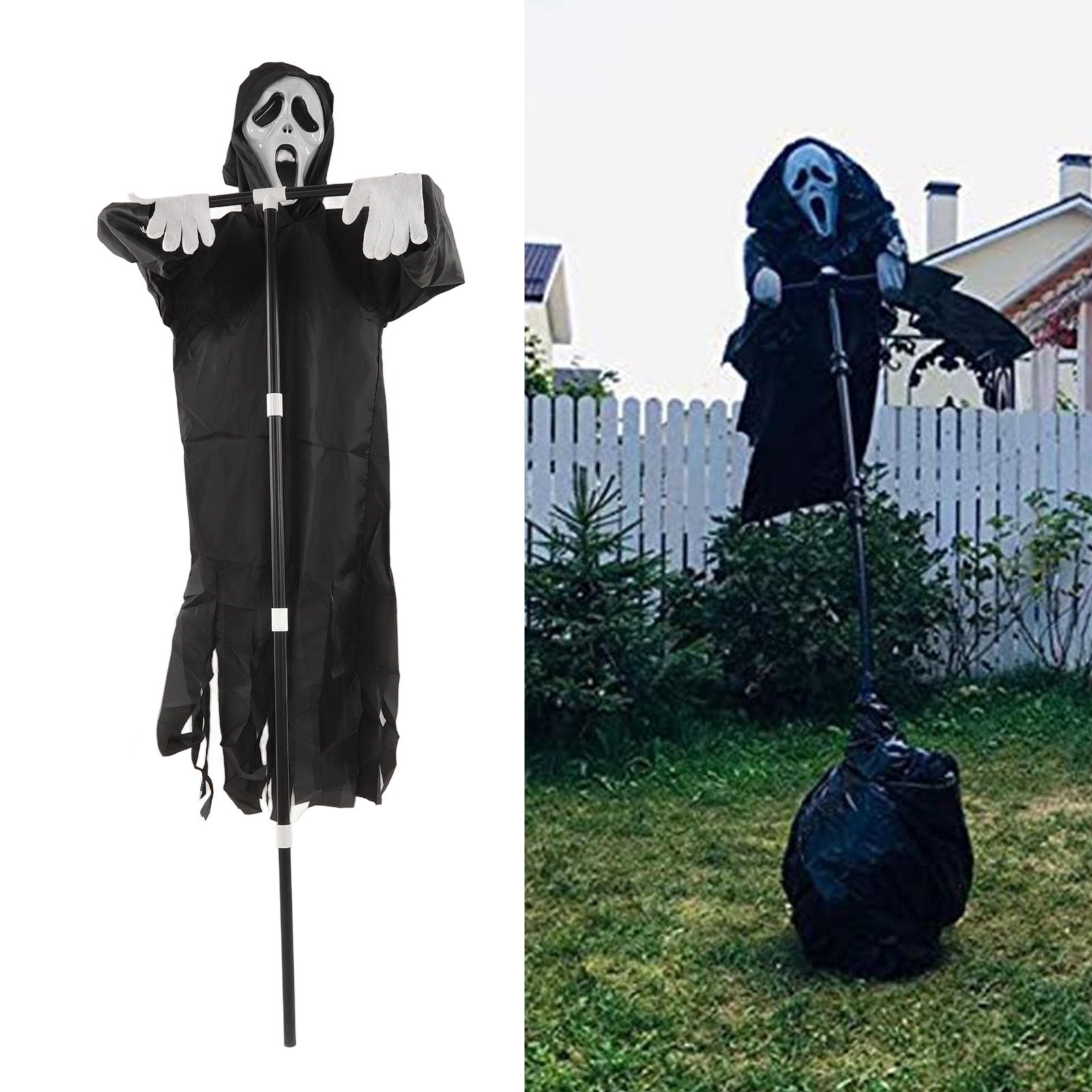 Hanging Scary Ghostface, Lightweight Easy To Store Wide Applicable Garden Ghostface Decoration for