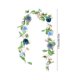 thumbnail image 4 of Lekihaqq Artificial Rose Flower Vines Garland Plastic Spring Decoration For Indoor Outdoor Home Wedding Patio Porch Party, 4 of 7