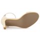 thumbnail image 5 of Sandalias De Tacón De Aguja Correa De Tobillo Gamuza Para Mujer Beige 37, 5 of 7