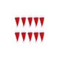 thumbnail image 1 of 10x sombrero rojo Santa Claus cubiertos Navidad cuchillo bolsa tenedor titular decoración de Navidad, 1 of 4