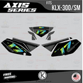 thumbnail image 3 of Kalair GFX Graphics Kit for Kawasaki KLX300SM (2021+) Axis Series, 3 of 5