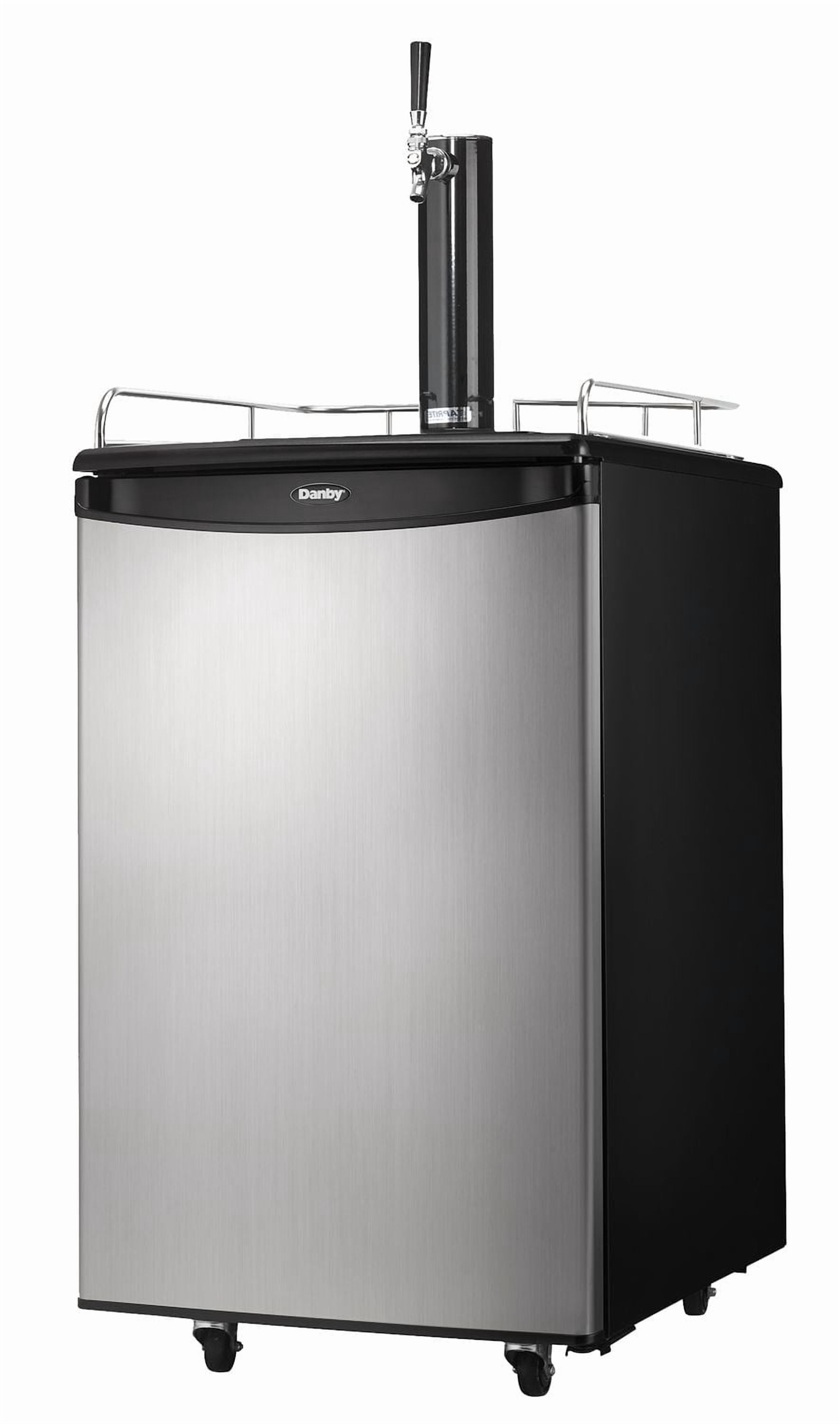 Danby DKC054A1BSLDB 5.4 cu. ft. Single Tap Keg Cooler in Stainless Steel
