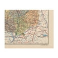 thumbnail image 2 of Historic Map - Leon Spain - Martin 1911 - Vintage Wall Art, 2 of 4