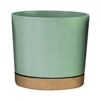 Sales Today Clearance! Pots for Plants, Large Plant Pot for Indoor Plants, Mid-Century Modern Planter Pot With Drainage Hole, Reactive Glaze House Plant Pots Decorative My Orders