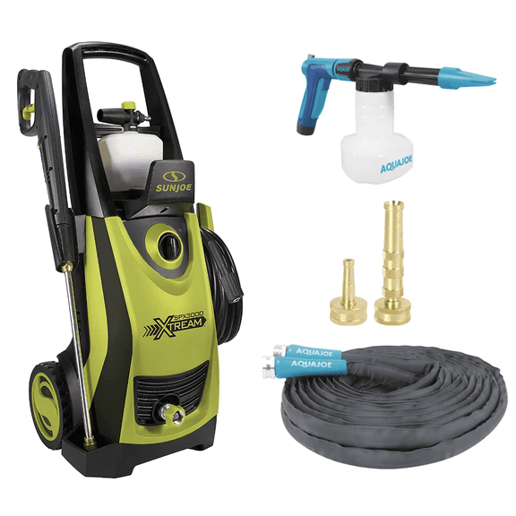 Open Box Ultimate Pressure Washer Kit ($312 Value!) | SPX3000-XT1 Electric Pressure Washer 50ft Kink Free Hose Hose Nozzle Sprayer/Foam Cannon