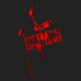 thumbnail image 2 of Junior's The Batman Red Shadows  Festival Muscle Graphic Tee Charcoal Medium, 2 of 4