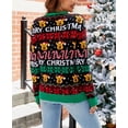 thumbnail image 5 of Sweaters for Women Trendy Ugly Christmas Sweater Crewneck Long Sleeve Knitted Pullover Sweaters Shermie, 5 of 6